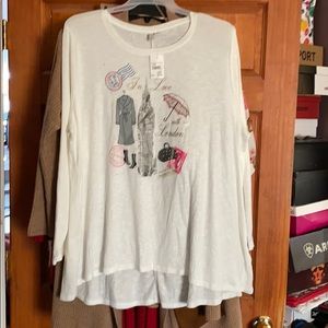 Blouse. Long sleeve